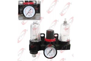 1/4" NPT 1.0 MPA PNEUMATIC IN-LINE AIR CONTROL UNIT FILTER LUBRICATOR REGULATOR